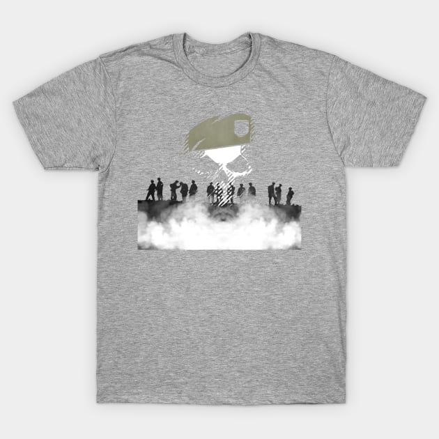 Band of Ghosts (Band of Brothers/Ghost Recon mashup) T-Shirt by Ironmatter